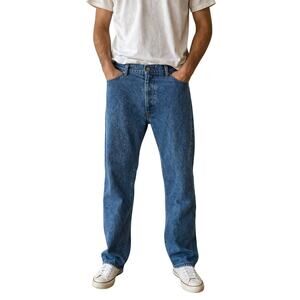 Levi’s 501 Blue Jeans 38x32 Mens Straight Leg Button Fly Classic Denim